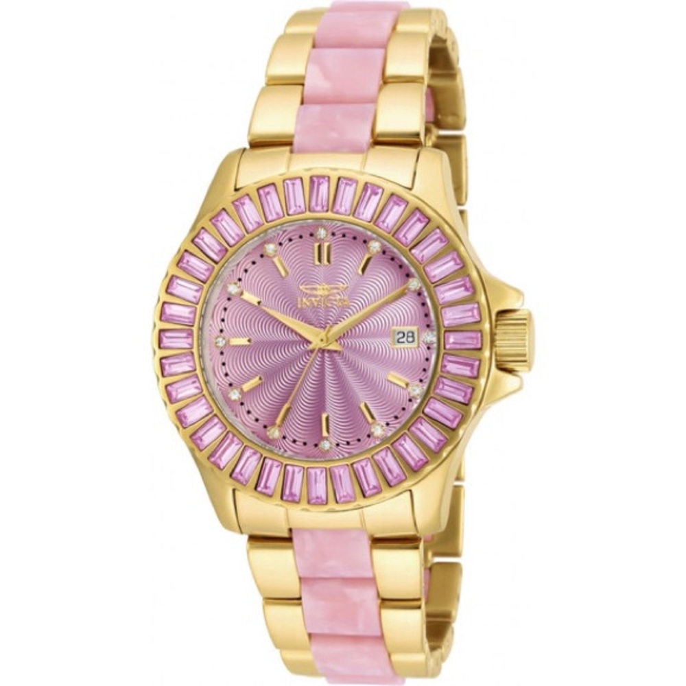 Invicta Angel Pink Dial Women’s Watch